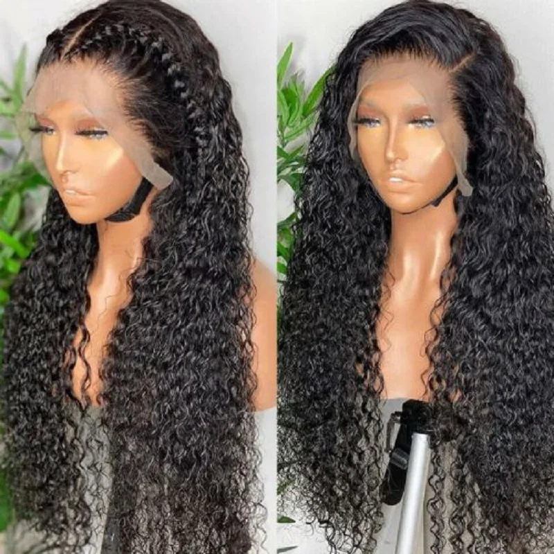Preplucked 180%Density 26Inch Soft Long Black Kinky Curly Lace Front Wig For Women With Baby Hair Heat Resistant Daily
Preplucked 180%Density 26Inch Soft Long Black Kinky Curly Lace Front Wig For Women With Baby Hair Heat Resistant Daily