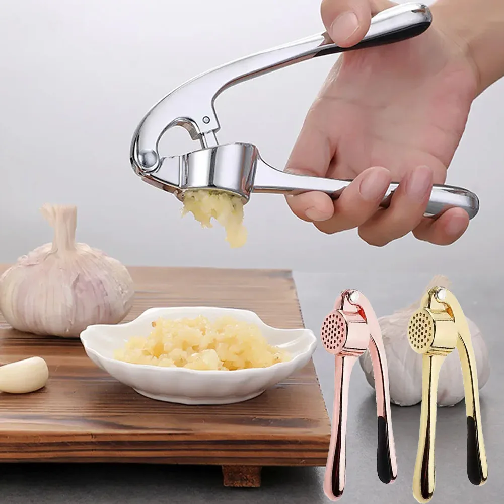 Zinc Alloy Garlic Press Manually Mashed Garlic Machine Garlic Crusher Handheld Cooking Ginger Crusher Kitchen Tools
Zinc Alloy Garlic Press Manually Mashed Garlic Machine Garlic Crusher Handheld Cooking Ginger Crusher Kitchen Tools