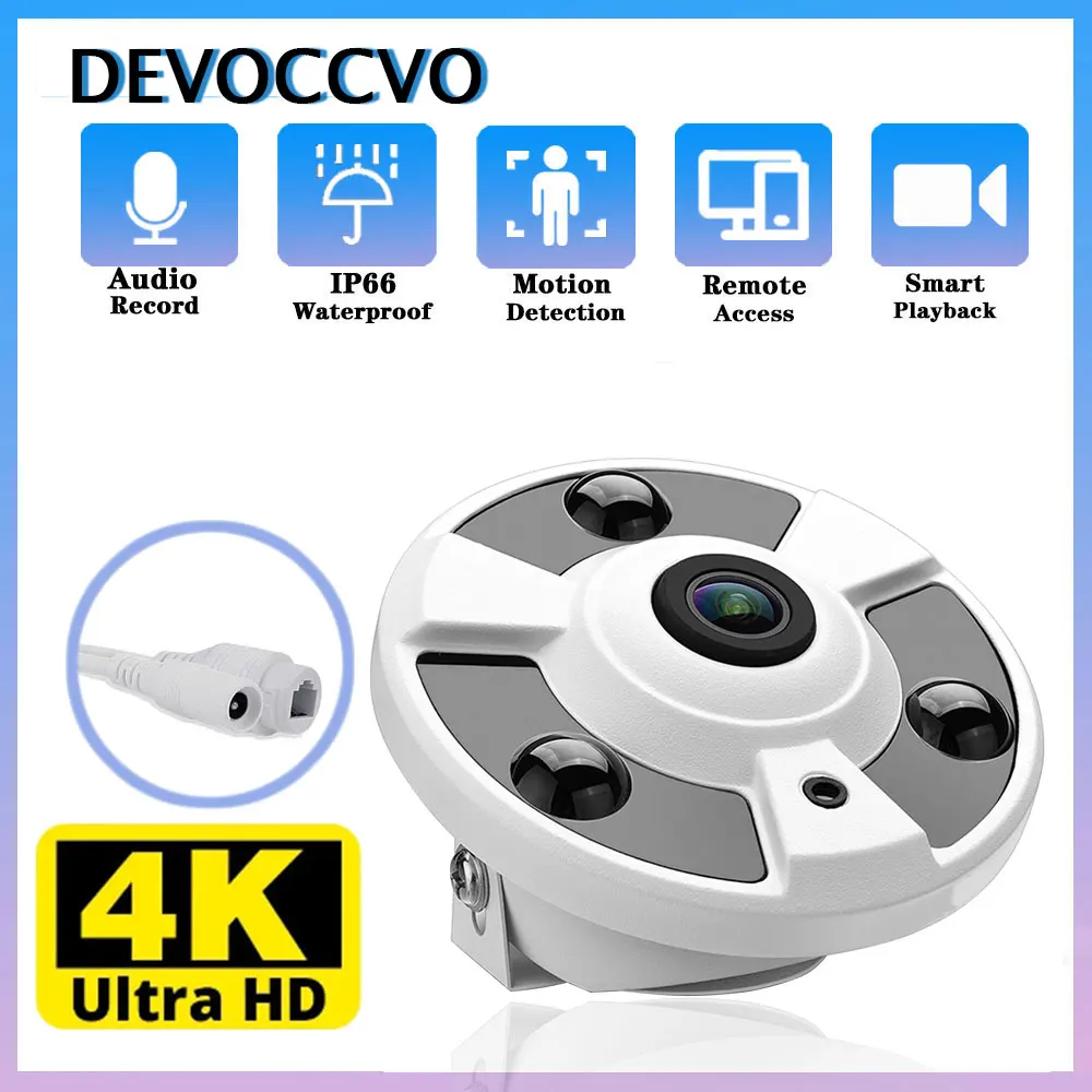 

4K POE 8MP IP Camera Outdoor Waterproof External CCTV Security-Protection Explosion-Proof Dome Network Surveillance IP Camera
