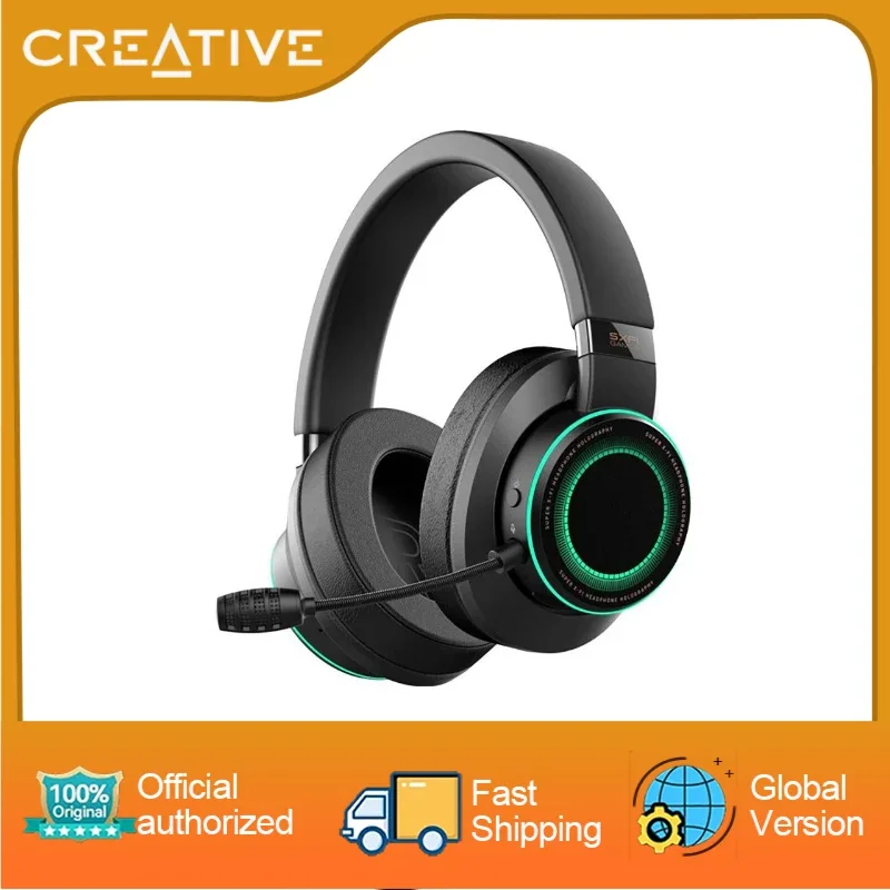 Creative SXFI Gamer USB-C Gaming Headset with Pro-Grade ANC CommanderMic, Super X-Fi Battle Mode Optimized for RPG and FPS,PS4
Creative SXFI Gamer USB-C Gaming Headset with Pro-Grade ANC CommanderMic, Super X-Fi Battle Mode Optimized for RPG and FPS,PS4
