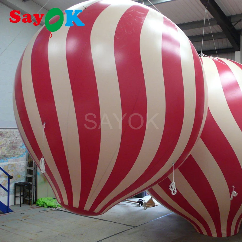 

SAYOK Inflatable Helium Balloon 2m/3m Inflatable Advertising Balloons PVC Ball for Events Festivals Advertising Promotion Show