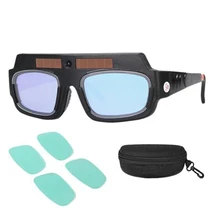 Welding Glasses Auto Dimming Variable Brightness Welding Productive Glassses With 4 Pcs Protective Film 15x14.5x0.7cm
Welding Glasses Auto Dimming Variable Brightness Welding Productive Glassses With 4 Pcs Protective Film 15x14.5x0.7cm