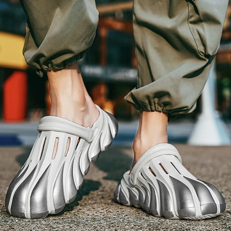 2023 New Mens Sandals Summer Breathable Coconut Sandals Outdoor Beach Hole Shoes Lightweight Slippers Thick Platform Sandals
2023 New Mens Sandals Summer Breathable Coconut Sandals Outdoor Beach Hole Shoes Lightweight Slippers Thick Platform Sandals