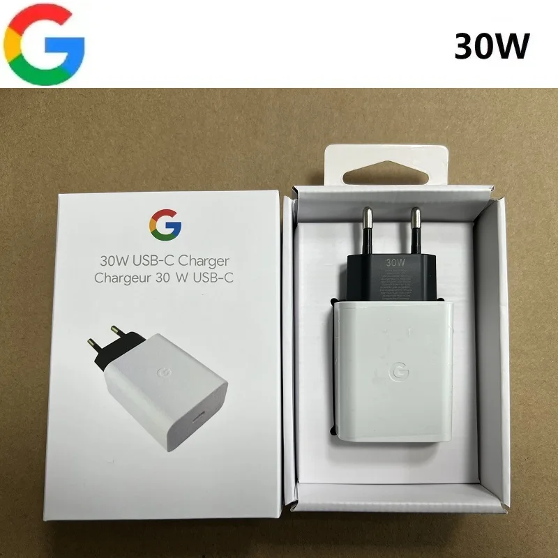 Original Google Pixel 7 6 Pro 30W Charger EU Plug Fast Charging Travel Adapter Usb Type C Cable Google Pixel 5 Pro 6A 4A 3 XL
Original Google Pixel 7 6 Pro 30W Charger EU Plug Fast Charging Travel Adapter Usb Type C Cable Google Pixel 5 Pro 6A 4A 3 XL