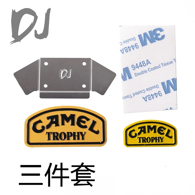Camel Trophy Metal Label for 1:8 1:10 TRX4 D90 D110 RC Remote Car Upgrade Accessories
Camel Trophy Metal Label for 1:8 1:10 TRX4 D90 D110 RC Remote Car Upgrade Accessories