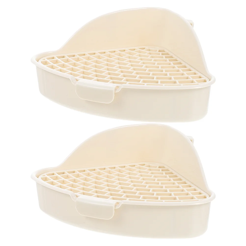 2pcs Rabbit Training Potty Bunny Cage Toilet Pet Cage Supply Hamster Cage Litter Box
2pcs Rabbit Training Potty Bunny Cage Toilet Pet Cage Supply Hamster Cage Litter Box