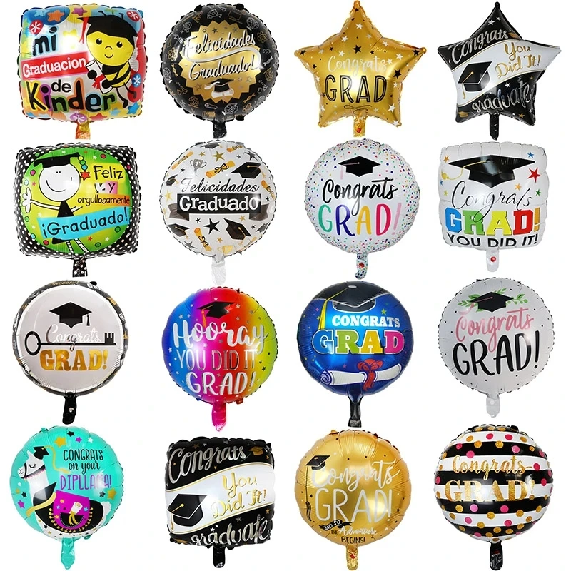 50pcs Graduation Balloon Graduation Party Decoration Congratulation Helium Foil Balloons Graduation High School Graduate Decor
50pcs Graduation Balloon Graduation Party Decoration Congratulation Helium Foil Balloons Graduation High School Graduate Decor