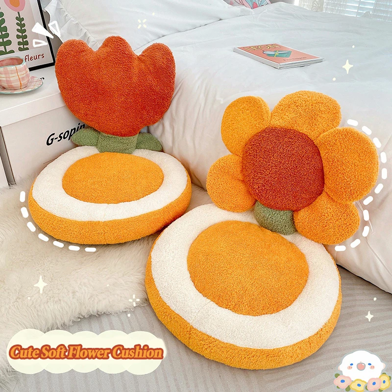 Ins Cute Tulip Sun Flower Seat Back Cushion Living Room Sofa Decorative Throw Pillow Soft Office Chair Cushion Home Decor Pillow
Ins Cute Tulip Sun Flower Seat Back Cushion Living Room Sofa Decorative Throw Pillow Soft Office Chair Cushion Home Decor Pillow