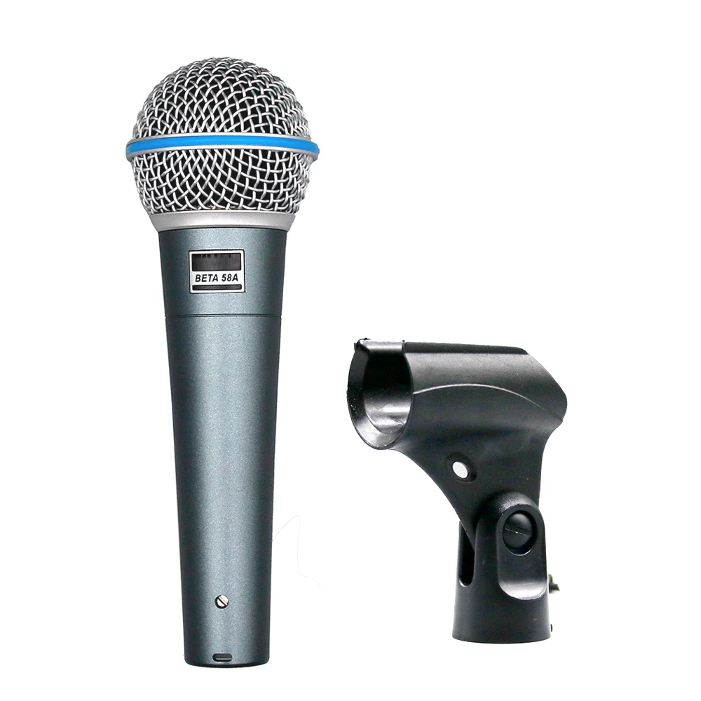 BETA 58A Vocal Microphone - Single Element Supercardioid Dynamic Mic for Stage and Studio 
BETA 58A Vocal Microphone - Single Element Supercardioid Dynamic Mic for Stage and Studio