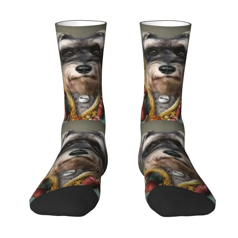 Novelty Printed Schnauzer Dog Portrait Socks for Men Women Stretchy Summer Autumn Winter Animal Art Crew Socks
Novelty Printed Schnauzer Dog Portrait Socks for Men Women Stretchy Summer Autumn Winter Animal Art Crew Socks