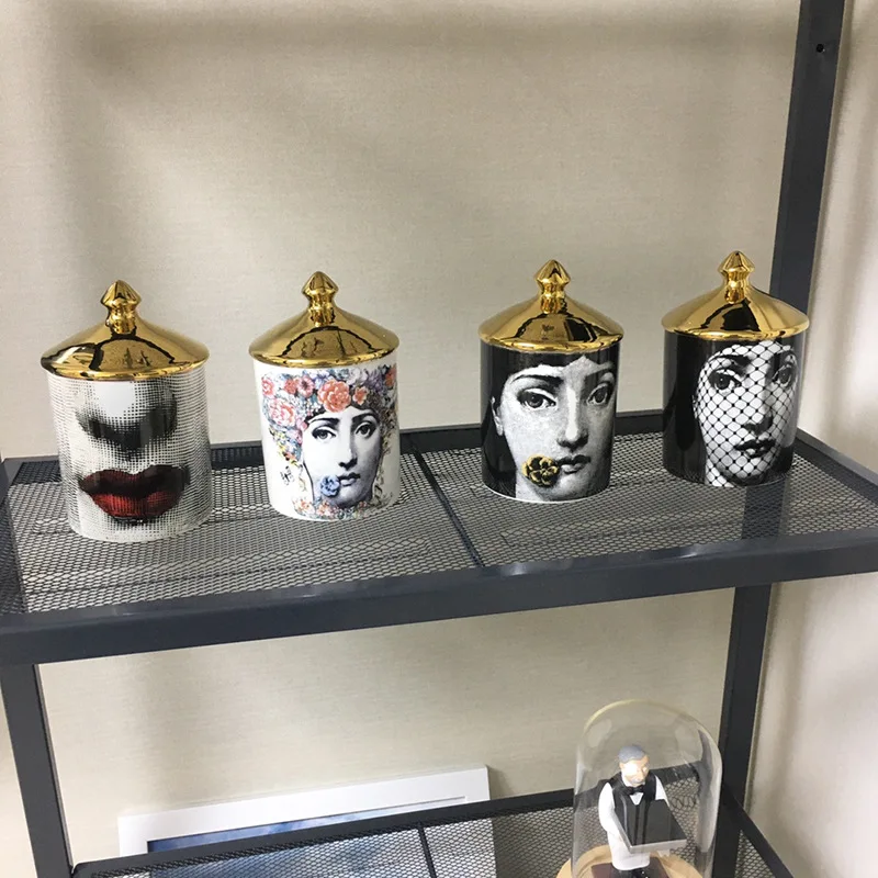 Personalized Face Ceramic Aromatherapy Jar Home Decoration Storage Jar Ornament Candle Holder Makeup Brush Jar
Personalized Face Ceramic Aromatherapy Jar Home Decoration Storage Jar Ornament Candle Holder Makeup Brush Jar