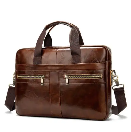 Vintage Briefcase Shoulder Messenger Bags Men's Genuine Leather 14-inch Laptop Bag's Men's Briefcase Office Business Handbag 핸드백
Vintage Briefcase Shoulder Messenger Bags Men's Genuine Leather 14-inch Laptop Bag's Men's Briefcase Office Business Handbag 핸드백