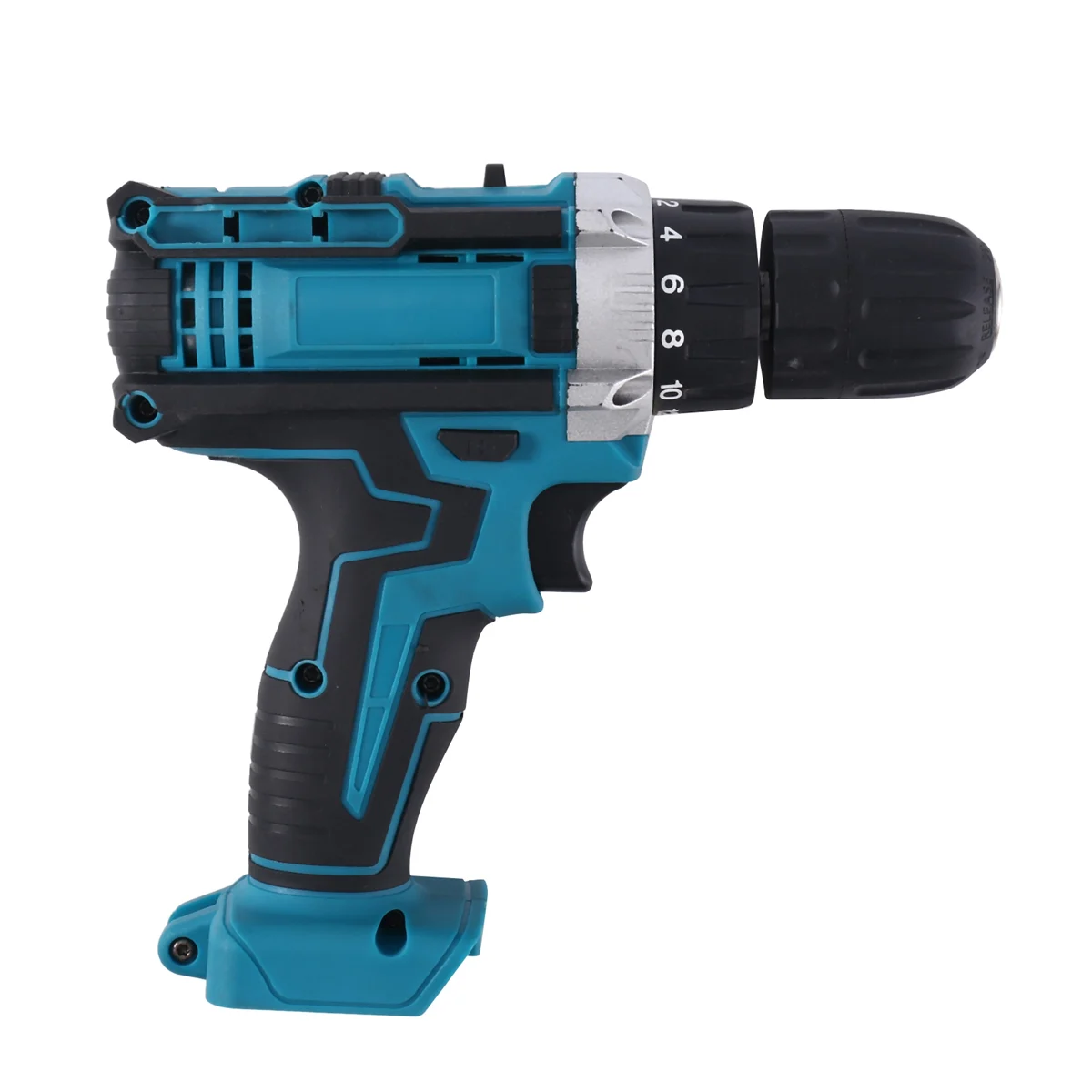 Impact Drill Cordless Electric Screwdriver 13mm 25+3 Power Tool Electric Drill for 21V Battery (Bare Metal)
Impact Drill Cordless Electric Screwdriver 13mm 25+3 Power Tool Electric Drill for 21V Battery (Bare Metal)