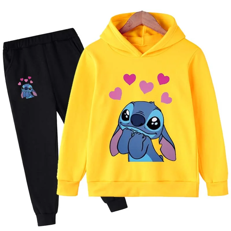 Toddler Kids Baby Boys Cartoon Stitch Hoodies Clothes Stitch Sets Long-sleeved Round Neck Kids Stitch Hoodies And Long Pants set
Toddler Kids Baby Boys Cartoon Stitch Hoodies Clothes Stitch Sets Long-sleeved Round Neck Kids Stitch Hoodies And Long Pants set