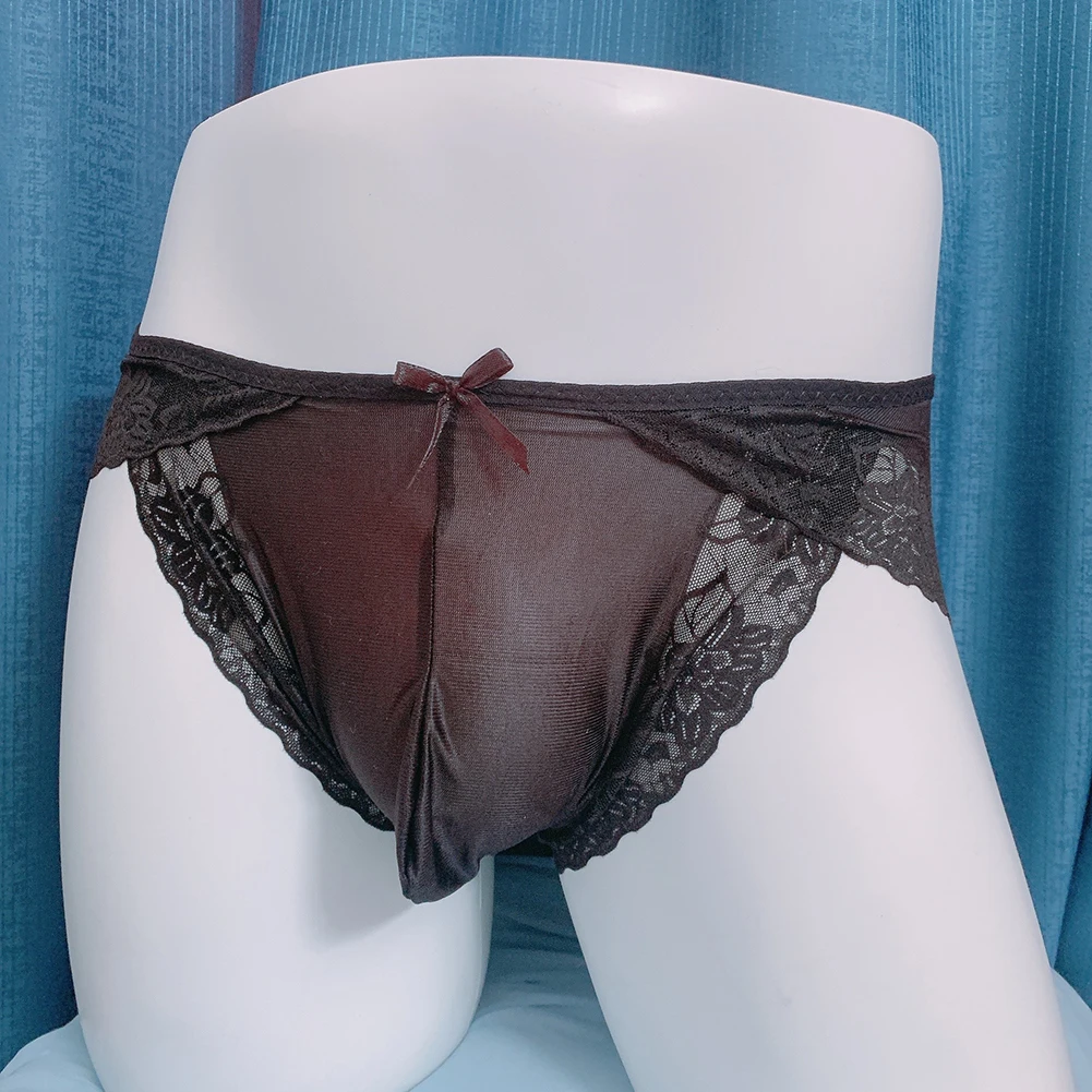 Mens Sissy Sexy See-Through U Convex Pouch Lace Underpants Bikini Traceless Underwear Spicy High-end Men's Oversized Briefs
Mens Sissy Sexy See-Through U Convex Pouch Lace Underpants Bikini Traceless Underwear Spicy High-end Men's Oversized Briefs