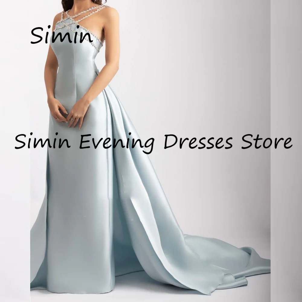 Simin Satin Straight Strapless Sequins Ruffle Luxury Prom Gown Floor-length Evening Elegant Pretty Party dresses for women 2023
Simin Satin Straight Strapless Sequins Ruffle Luxury Prom Gown Floor-length Evening Elegant Pretty Party dresses for women 2023