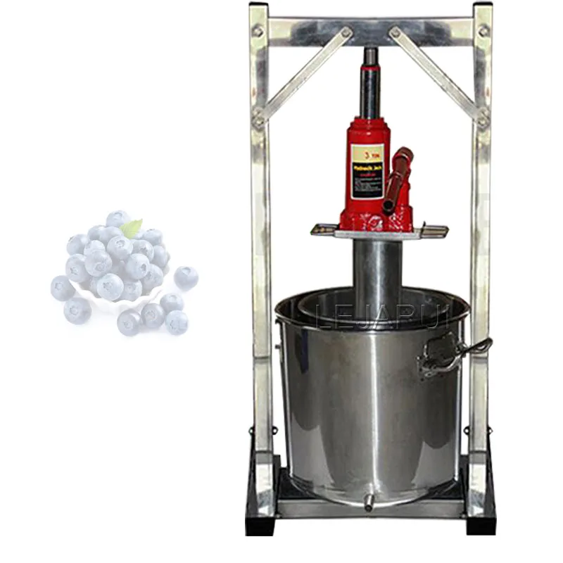 12/22/36L Manual Hydraulic Fruit Squeezer Stainless Steel Juice Squeezer For Fresh Honey Grape Blueberry Mulberry Presser Juicer
12/22/36L Manual Hydraulic Fruit Squeezer Stainless Steel Juice Squeezer For Fresh Honey Grape Blueberry Mulberry Presser Juicer