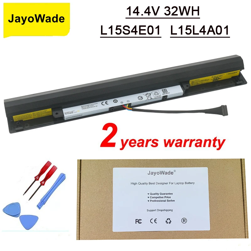 JayoWade L15L4A01 L15S4A01 Battery For Lenovo Ideapad V4400 300-14IBR 300-15IBR 300-15ISK 100-14IBD 300-13ISK L15M4A01 L15S4E01 
JayoWade L15L4A01 L15S4A01 Battery For Lenovo Ideapad V4400 300-14IBR 300-15IBR 300-15ISK 100-14IBD 300-13ISK L15M4A01 L15S4E01