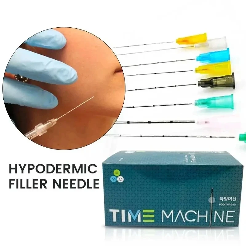 

10PCS Medical Sterile microcannula 18G 21G 22G 23G 25g 27G 30G 50mm 70mm Blunt Tip Micro Cannula Needle for Hyaluronic Acid