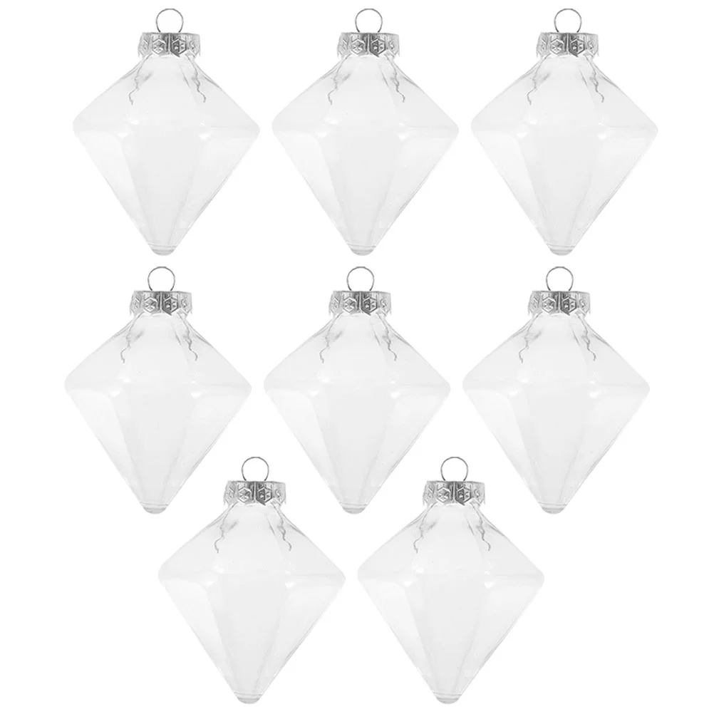 8pcs Christmas Fillable Ball Decorations Wear-resistant Plastic Ball Christmas Tree Ball Pendants
8pcs Christmas Fillable Ball Decorations Wear-resistant Plastic Ball Christmas Tree Ball Pendants