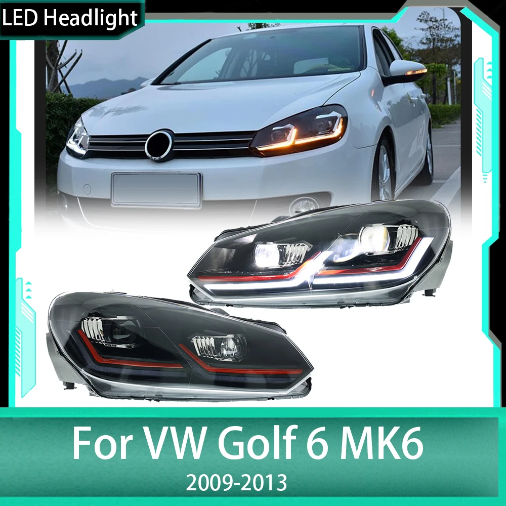 New Auto Car Lights for VW Golf6 MK6 Headlights Assembly 2009-2013 LED Headlamp for VW Golf 6 Modified Headlights
New Auto Car Lights for VW Golf6 MK6 Headlights Assembly 2009-2013 LED Headlamp for VW Golf 6 Modified Headlights