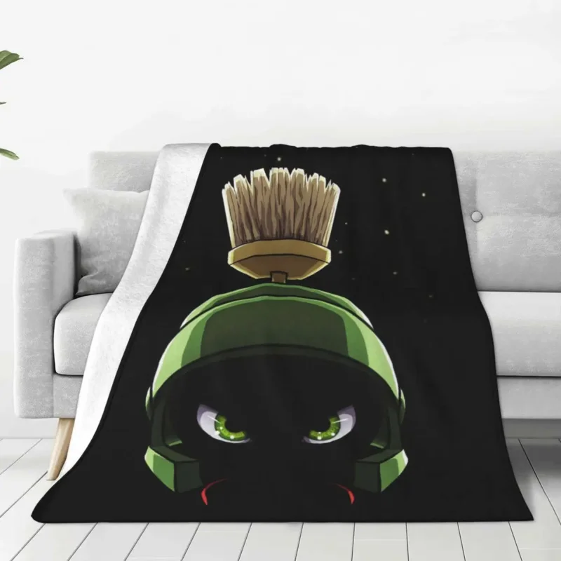 Marvin The Martian Cartoon Blanket Flannel Textile Decor Alien Multifunction Super Warm Throw Blankets for Bed Car Rug Piece
Marvin The Martian Cartoon Blanket Flannel Textile Decor Alien Multifunction Super Warm Throw Blankets for Bed Car Rug Piece