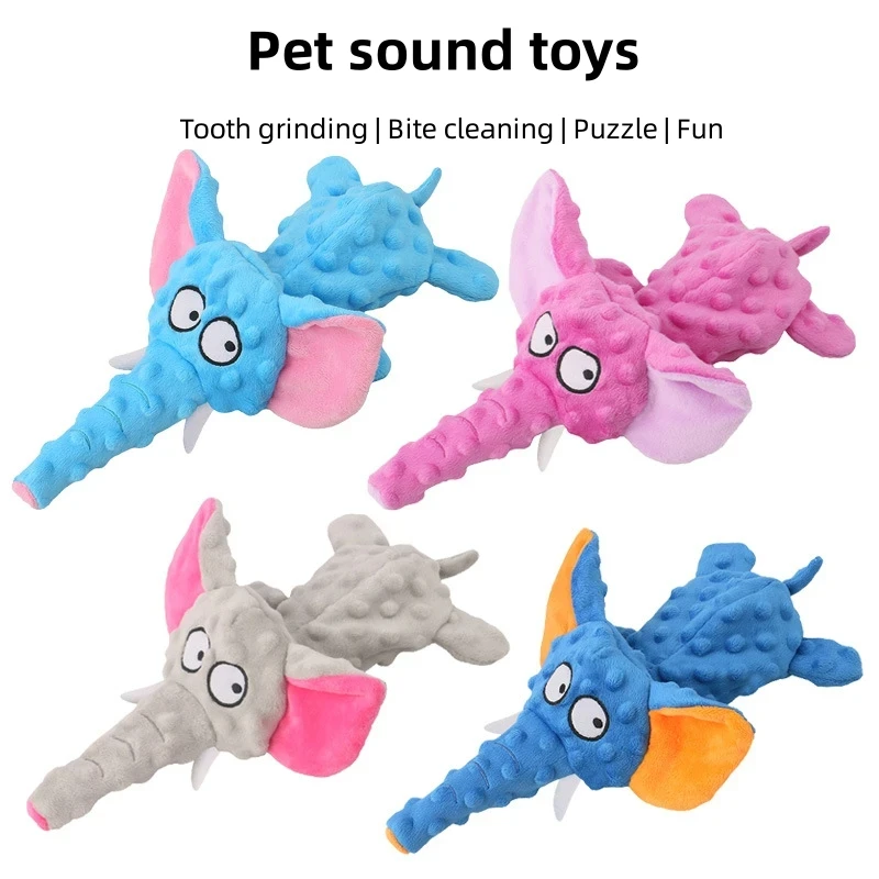 

Dog Toys Squeak Plush Toy For Dogs Supplies Fit for All Puppy Pet Sound Toy Funny Durable Chew Molar Cute Toy Pets Supplies