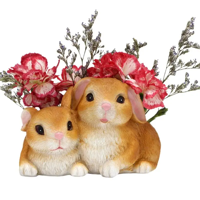 Rabbit Flower Pot Animal Succulent Planter Resin Flower Pot Cute Rabbit Shaped Succulent Planter For Patio Outdoor Garden Home
Rabbit Flower Pot Animal Succulent Planter Resin Flower Pot Cute Rabbit Shaped Succulent Planter For Patio Outdoor Garden Home
