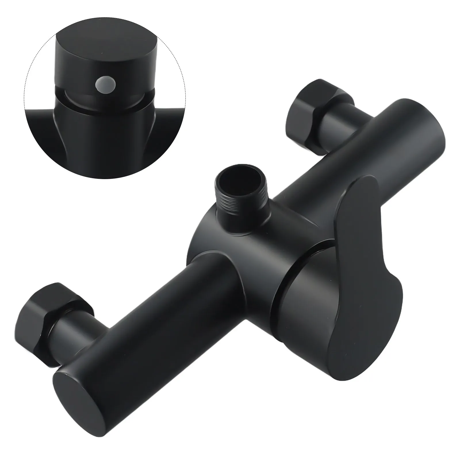 Parts Shower Faucet 1Pcs 304 Stainless Steel Black G1/2 Inch Hot Cold Water Regulator Lifting Type Wall-mounted
Parts Shower Faucet 1Pcs 304 Stainless Steel Black G1/2 Inch Hot Cold Water Regulator Lifting Type Wall-mounted
