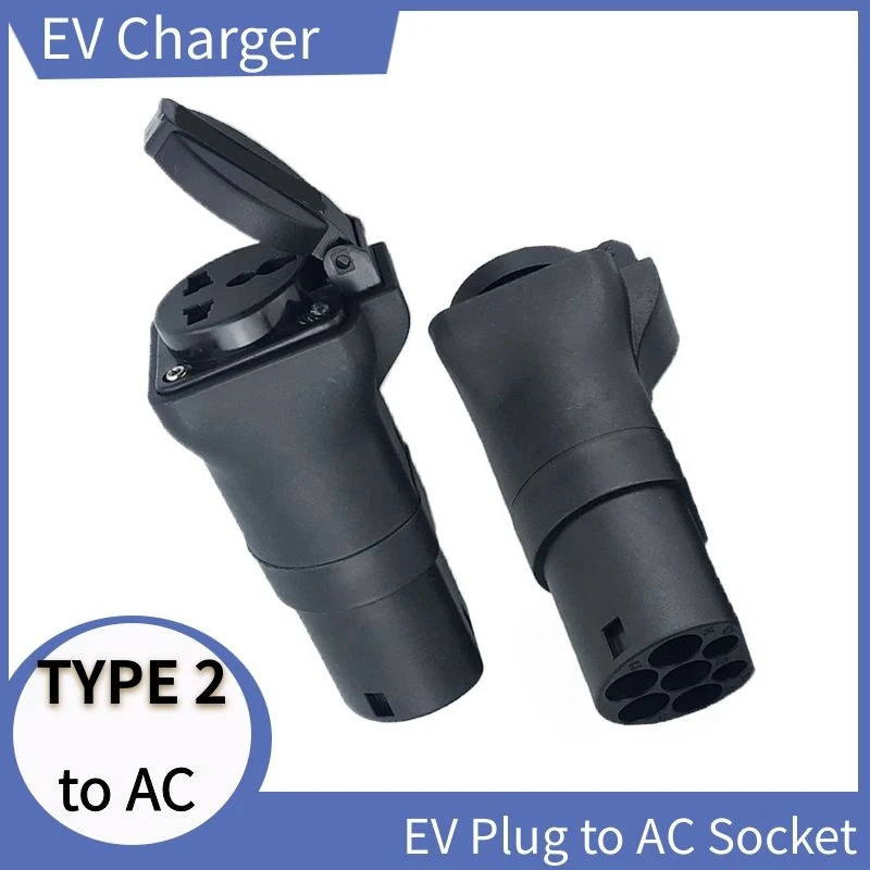 EV Charging Type2 Type 1 GBT to AC 220V Socket Type 2 IEC 62196 Plug to EVSE Universal Socket for Electric Car Vehicle Charging
EV Charging Type2 Type 1 GBT to AC 220V Socket Type 2 IEC 62196 Plug to EVSE Universal Socket for Electric Car Vehicle Charging