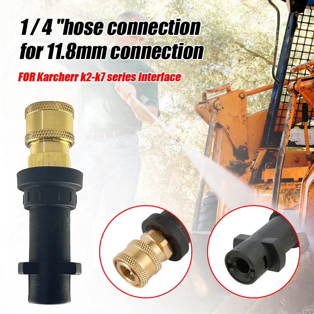 Quick Coupling Connector Suit For Karcher K Series Adapter K2 K3 K4 K7 High Pressure Washer Hose Part Replacement Cleaning
Quick Coupling Connector Suit For Karcher K Series Adapter K2 K3 K4 K7 High Pressure Washer Hose Part Replacement Cleaning