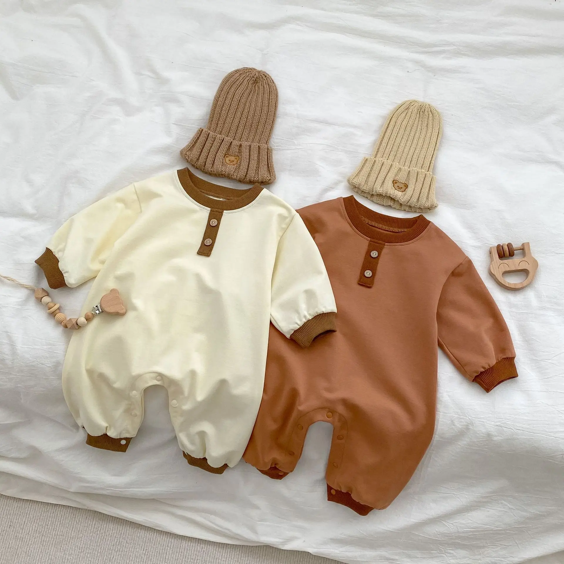 Baby Boys Romper 2023 Spring Baby Girls Clothes Cotton Patchwork Long Sleeve Jumpsuit Newborn Infant Simple Casual One Pieces
Baby Boys Romper 2023 Spring Baby Girls Clothes Cotton Patchwork Long Sleeve Jumpsuit Newborn Infant Simple Casual One Pieces