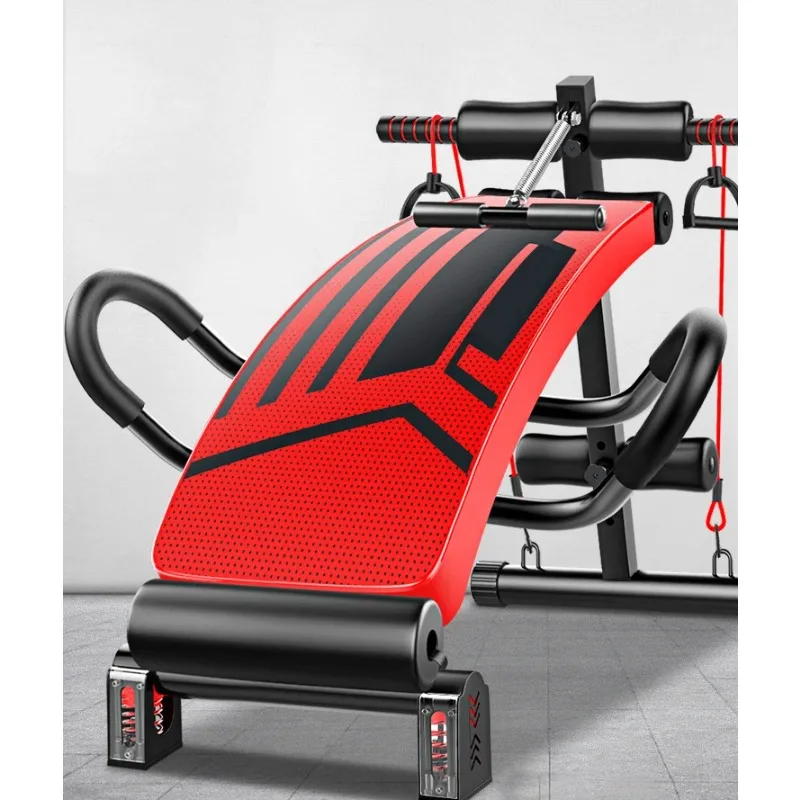 

177-8 Sit Up Bench Home Gym Dumbbell Stool Multifunctional Crunch Bench Abdominal Muscle Supine Board Indoor Fitness Equipment