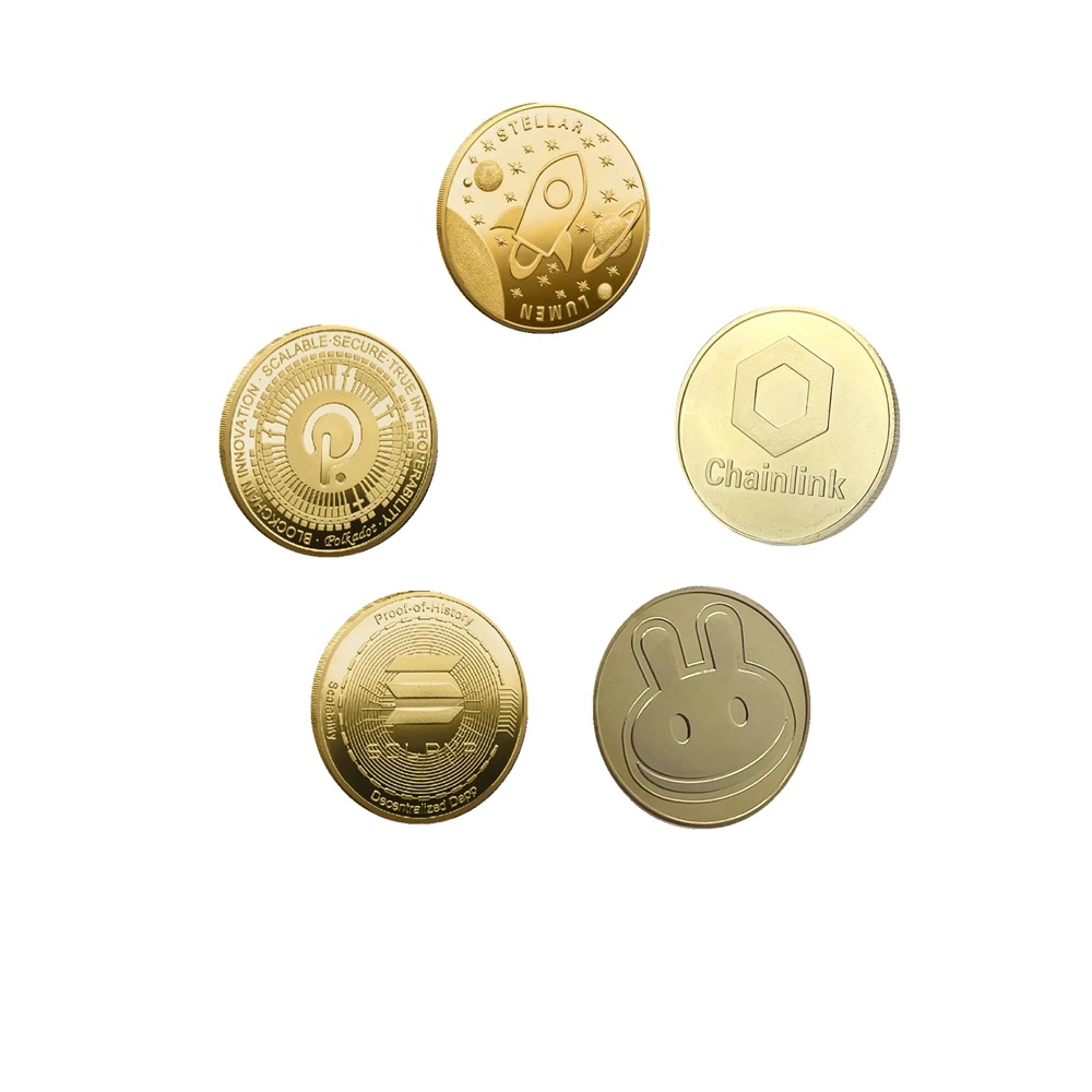 10 шт./компл. цифровая криптовалюта Chainlink Точная памятная монета криптовалюты солнур Стеллар люмен поликот металлический коллекционный
10 шт./компл. цифровая криптовалюта Chainlink Точная памятная монета криптовалюты солнур Стеллар люмен поликот металлический коллекционный