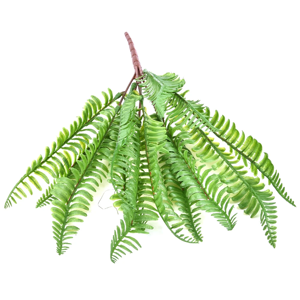 1pc Plastic Artificial Fern Foliage Bush Plants 7 Branch 19 Leaves Green Tail Grass Water Plant Indoor/Outdoor Vase Decor 40cm
1pc Plastic Artificial Fern Foliage Bush Plants 7 Branch 19 Leaves Green Tail Grass Water Plant Indoor/Outdoor Vase Decor 40cm