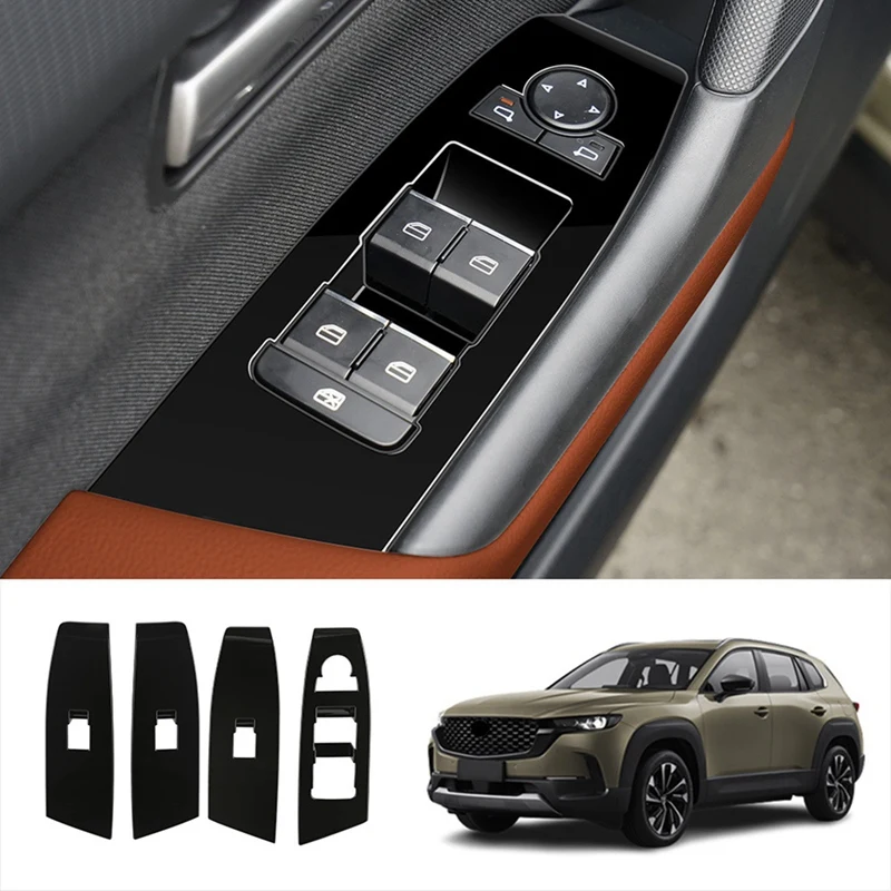 Для Mazda CX-50 CX50 2023 версия для США кнопки для подъема автомобильного окна стеклянная крышка переключателя панель отделка Запчасти Аксессуары глянцевый черный
Для Mazda CX-50 CX50 2023 версия для США кнопки для подъема автомобильного окна стеклянная крышка переключателя панель отделка Запчасти Аксессуары глянцевый черный