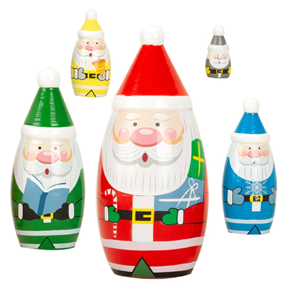 Matryoshka Xmas Nesting Dolls Russian for Kids Santa Claus Decorative Wooden Stacking Christmas Gifts
Matryoshka Xmas Nesting Dolls Russian for Kids Santa Claus Decorative Wooden Stacking Christmas Gifts