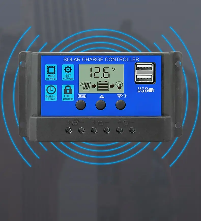 10A 20A 30A 50A 60V Solar Regulator 12v 24v Pwm Solar Charge Controller Solar Panel Charger Battery Regulator 5v DC Output
10A 20A 30A 50A 60V Solar Regulator 12v 24v Pwm Solar Charge Controller Solar Panel Charger Battery Regulator 5v DC Output