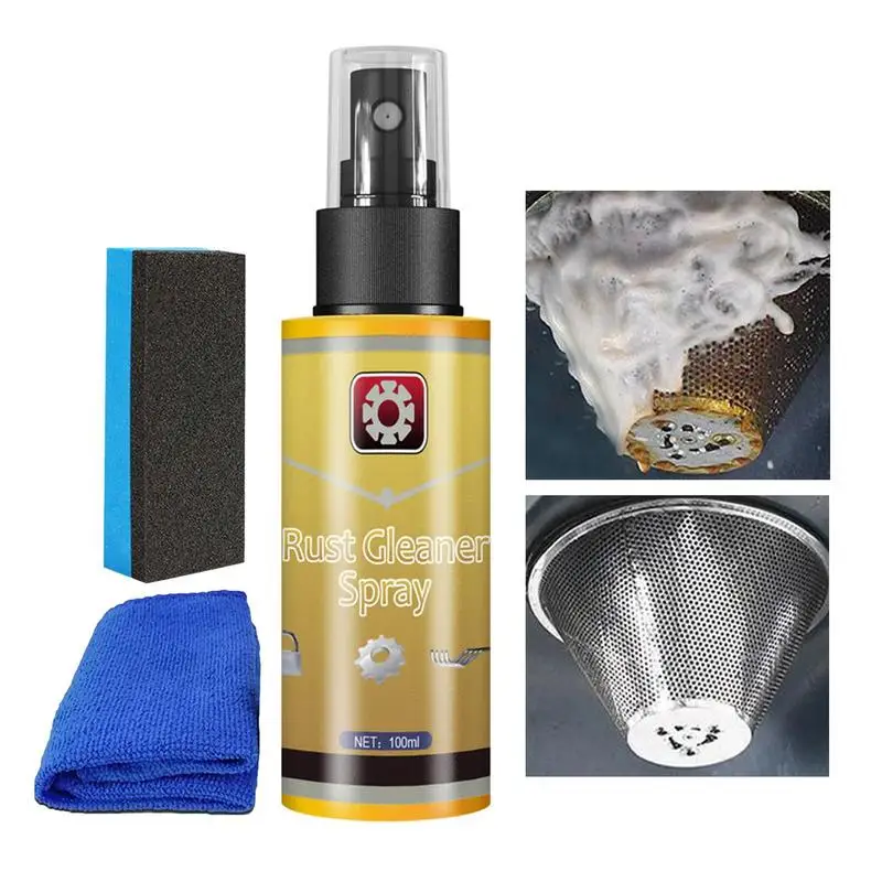 Rust Removal Spray Derusting Spray Metal Cleaner Multipurpose Rust Remover Spray For Safe And Deep Cleaning Of Laundry Bathroom
Rust Removal Spray Derusting Spray Metal Cleaner Multipurpose Rust Remover Spray For Safe And Deep Cleaning Of Laundry Bathroom