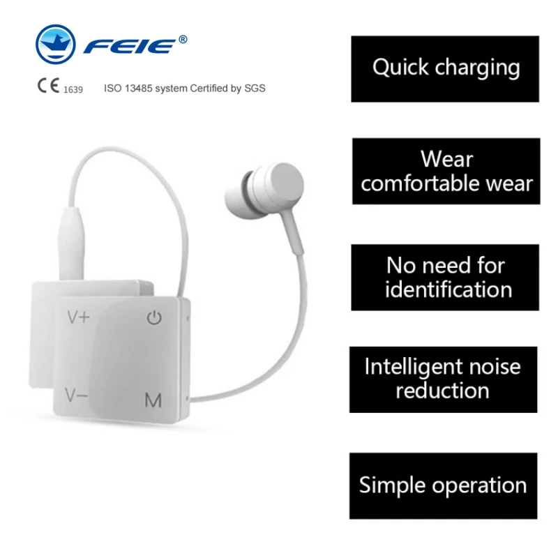 

Digital Cassette Rechargeable Hearing Aids For The Elderly And Young Deaf Without Bluetooth Hearing Aid Headphones Free Shipping
