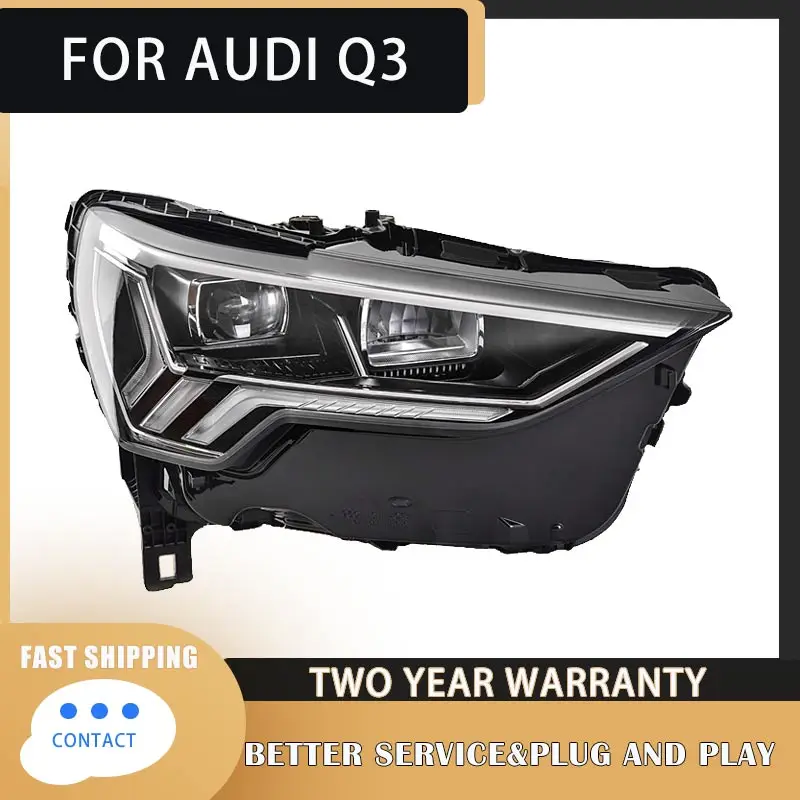1 Pair LED Headlight Assembly For AUDI Q3 2019-2020 Headlights Plug and Play with LED DRL Dynamic Turning Front Headlights
1 Pair LED Headlight Assembly For AUDI Q3 2019-2020 Headlights Plug and Play with LED DRL Dynamic Turning Front Headlights