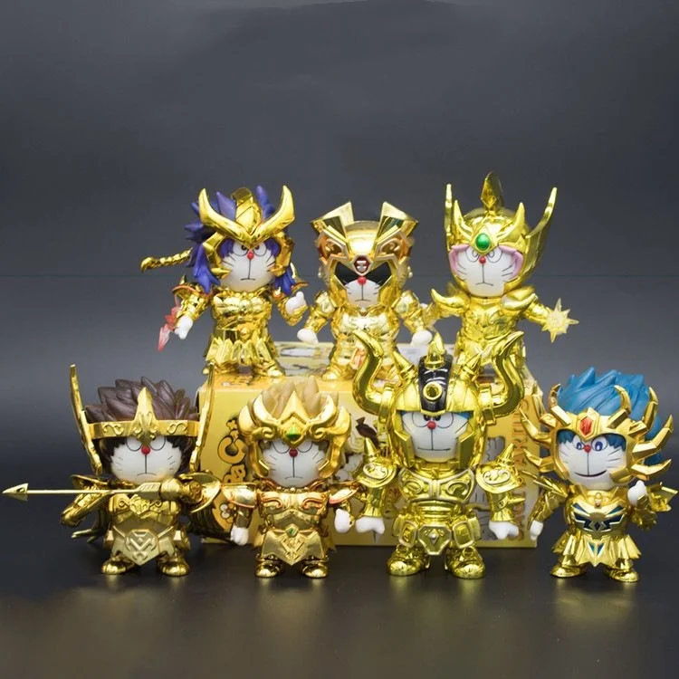 Doraemon Cosplay Saint Seiya Figure Gold Taurus Gemini Sagittarius Scorpio Aries Leo Nobita Nobi Athena DoraCat Figure Model Toy
Doraemon Cosplay Saint Seiya Figure Gold Taurus Gemini Sagittarius Scorpio Aries Leo Nobita Nobi Athena DoraCat Figure Model Toy
