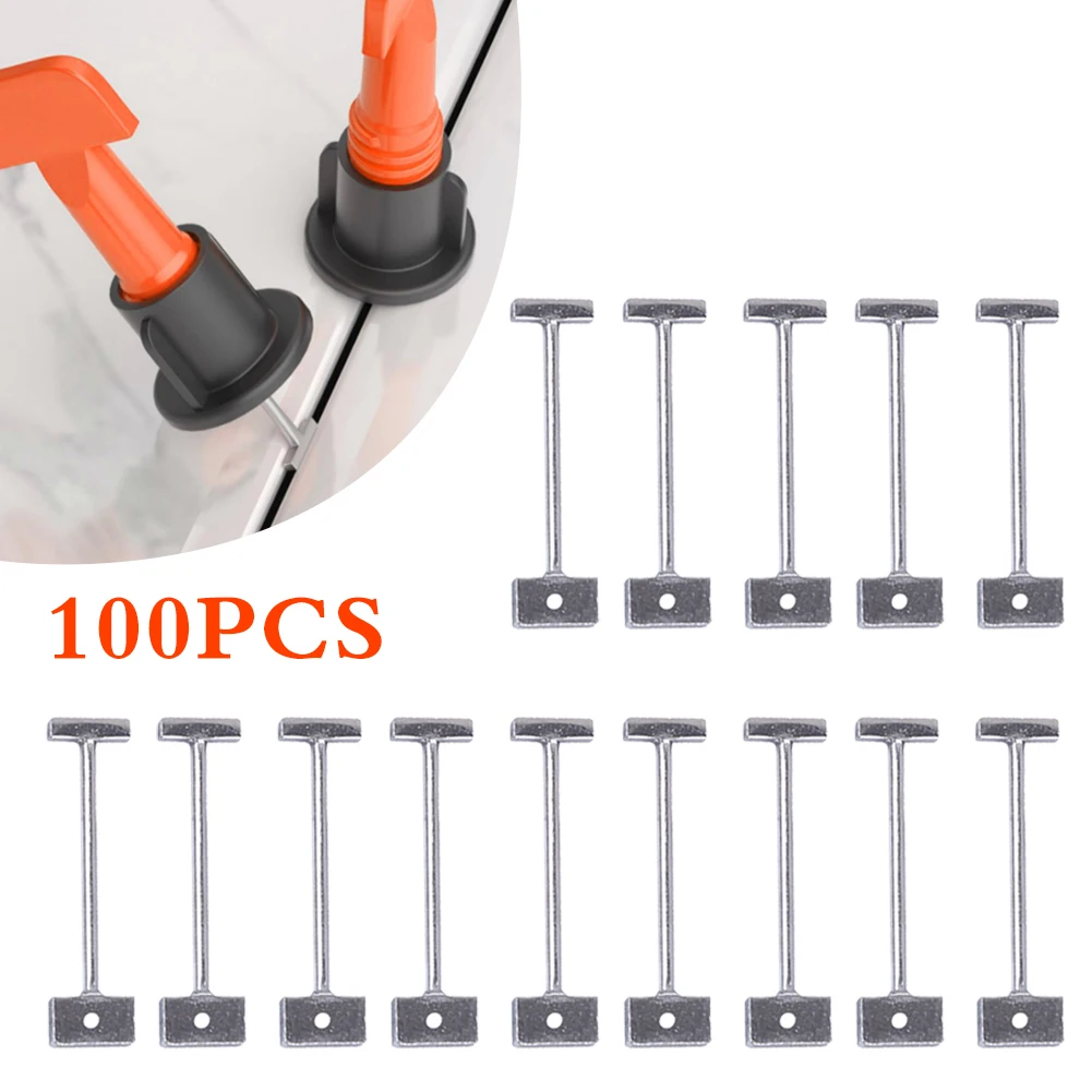 100 Pcs Replacement Steel Needles for Flooring Wall Tile Leveling System Leveler Replaceable Pin Tiling Construction Tools
100 Pcs Replacement Steel Needles for Flooring Wall Tile Leveling System Leveler Replaceable Pin Tiling Construction Tools