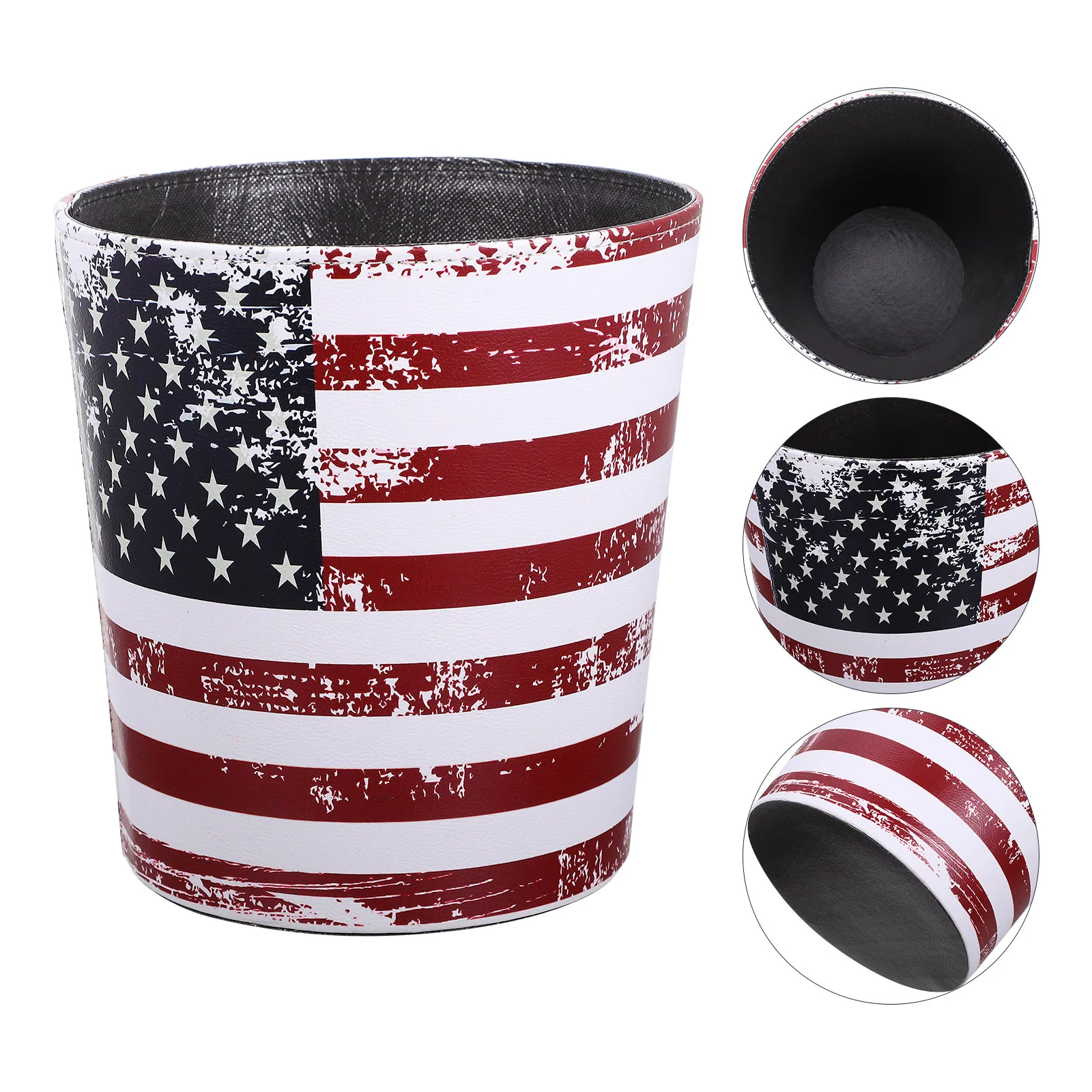 Leather Trash Can Wastebasket Garbage Container Bin Butterfly Pattern Storage Kitchens Bathrooms Bedroom Powder Rooms
Leather Trash Can Wastebasket Garbage Container Bin Butterfly Pattern Storage Kitchens Bathrooms Bedroom Powder Rooms