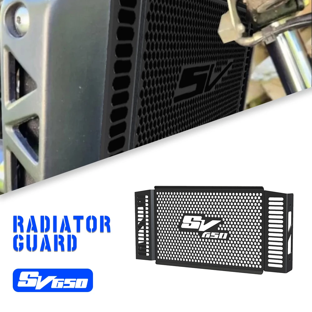 

SV 650N Radiator Grille Guard Covers Oil Cooler Cooling Radiator Shield Protector For Suzuki SV650 N SV650N 1999 2000 2001 2002