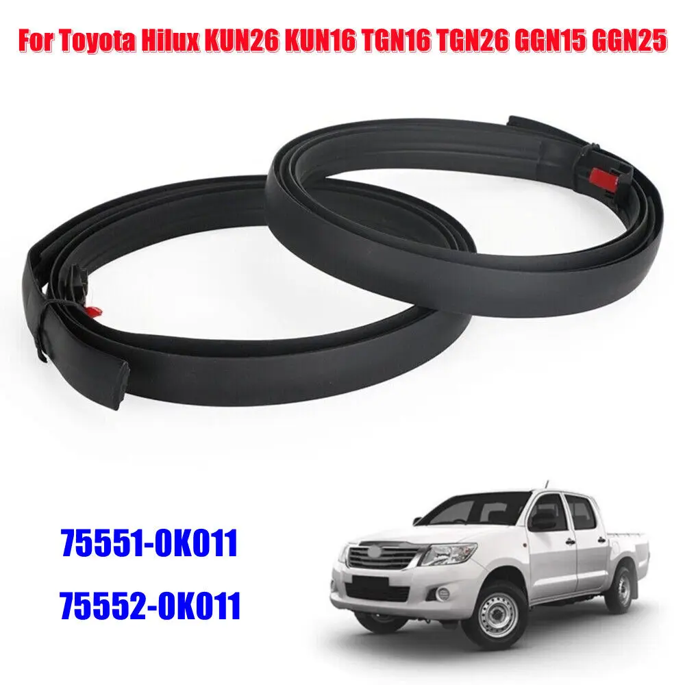 75551-0K011 75552-0K011 For Toyota Hilux KUN26 KUN16 TGN16 TGN26 GGN15 GGN25 Car Roof Drip Finish Moulding Seal Strips Trim Auto
75551-0K011 75552-0K011 For Toyota Hilux KUN26 KUN16 TGN16 TGN26 GGN15 GGN25 Car Roof Drip Finish Moulding Seal Strips Trim Auto