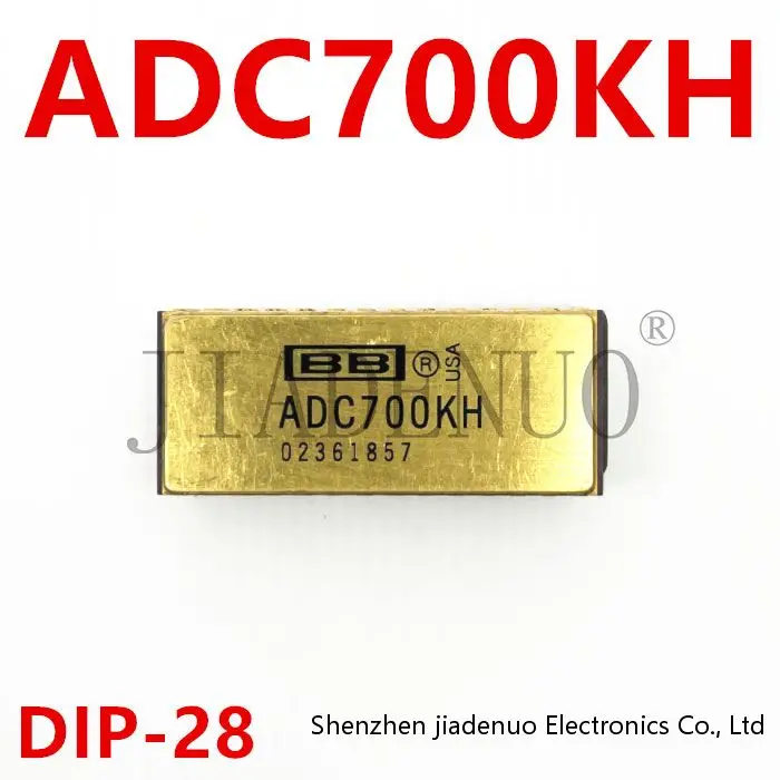 (1 шт.) 100% новый набор микросхем ADC700KH ADC700 Gold CDIP28 
(1 шт.) 100% новый набор микросхем ADC700KH ADC700 Gold CDIP28
