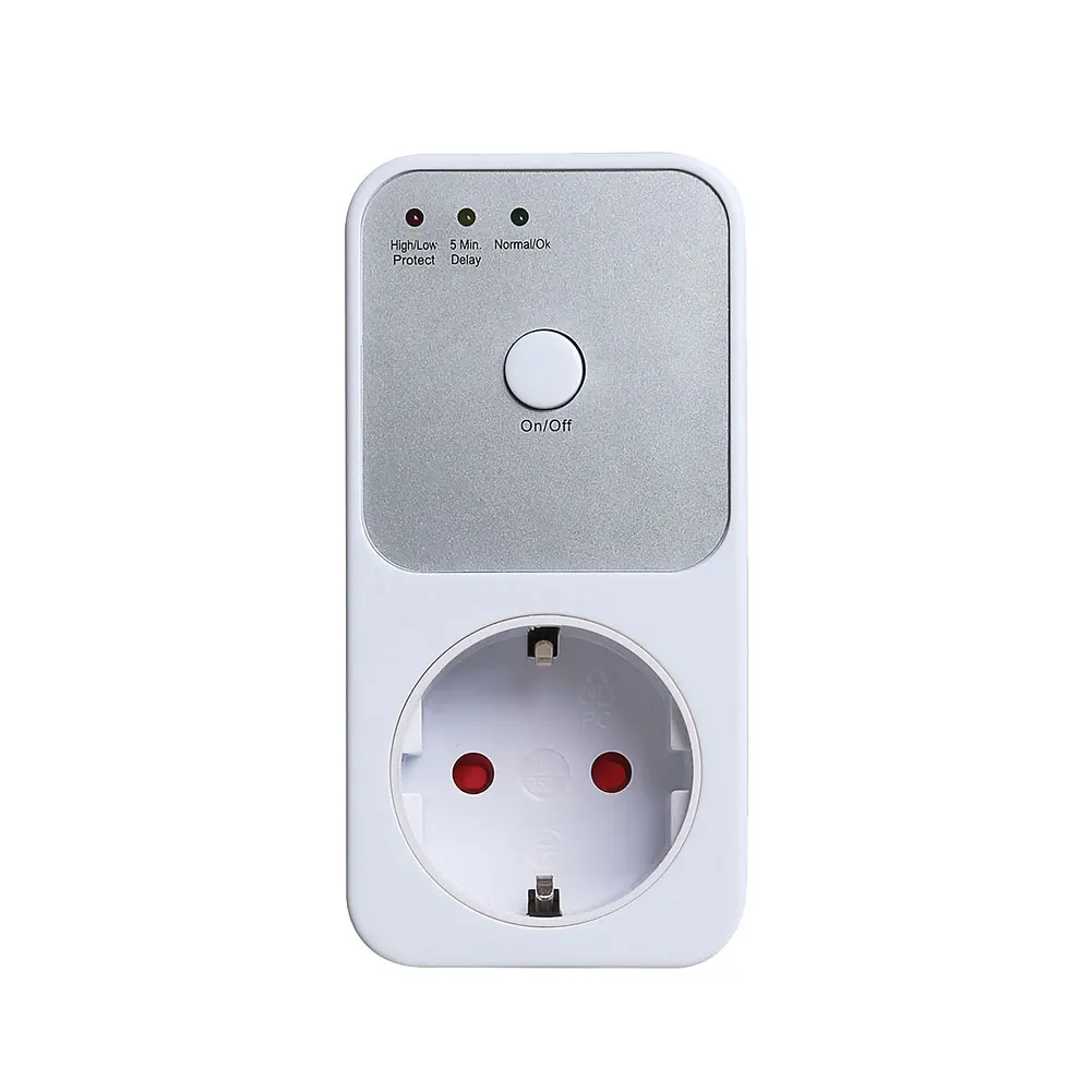 Automatic Voltage Protector Set EU FR UK US Plug Surge Safe Socket Switcher AC 220V 3000W Protect Home Appliances Refrigerator
Automatic Voltage Protector Set EU FR UK US Plug Surge Safe Socket Switcher AC 220V 3000W Protect Home Appliances Refrigerator