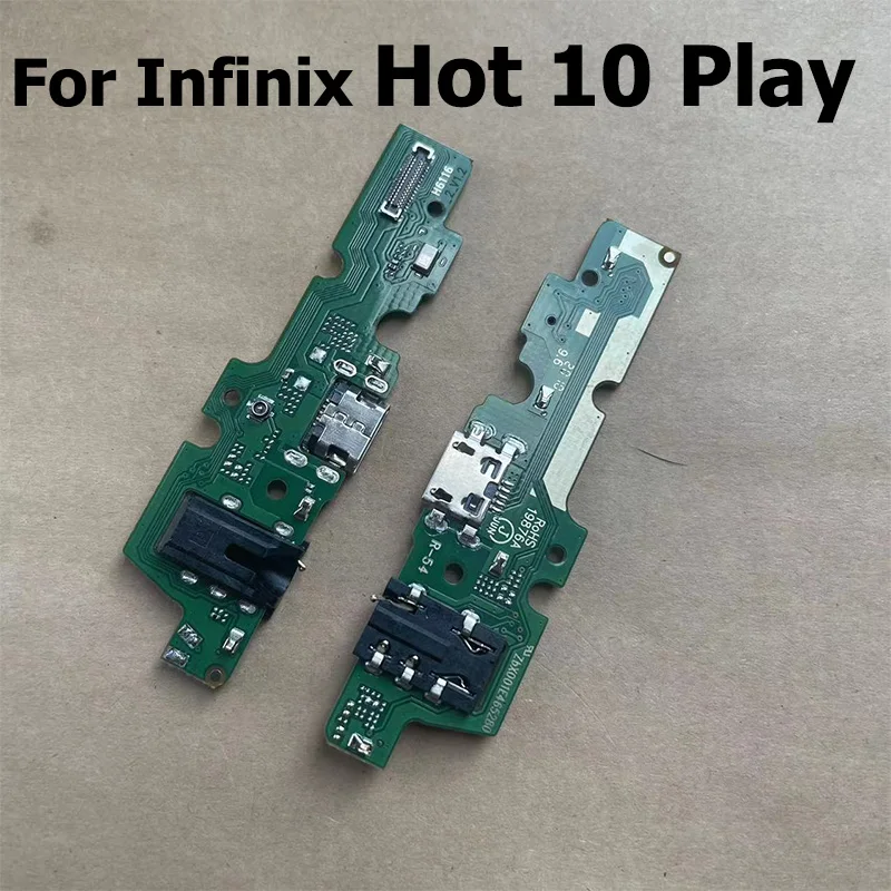 

New USB Charging Connector Charger Port Dock Plug Connector Board Flex Cable For Infinix Hot 10 Play X688C X688B