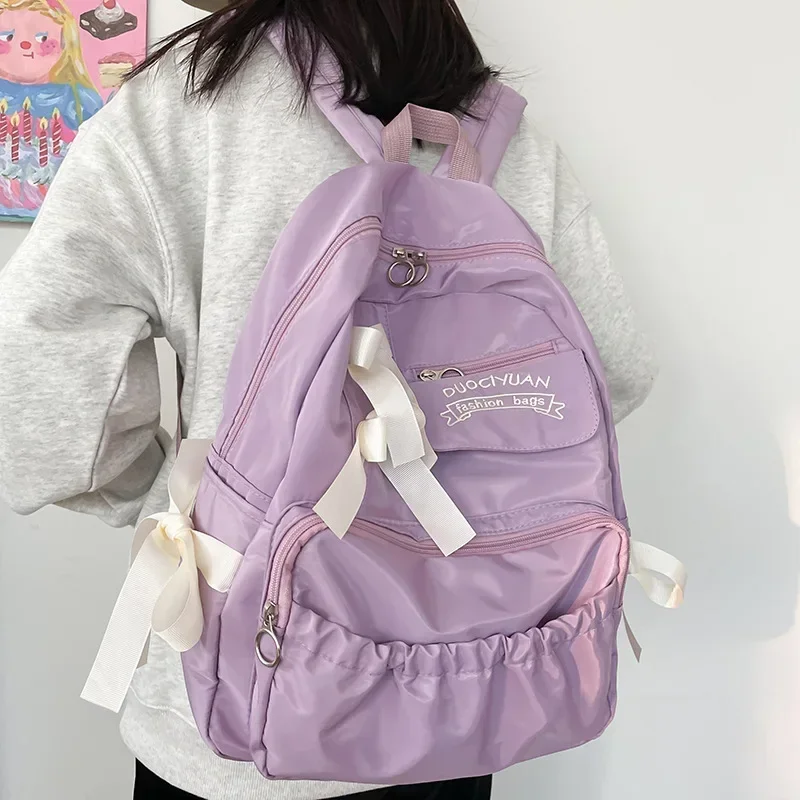 

Fashion Backpack Canvas Women Backpack Anti-theft Shoulder Bags New School Bag for Teenager Girls School Backapck Female